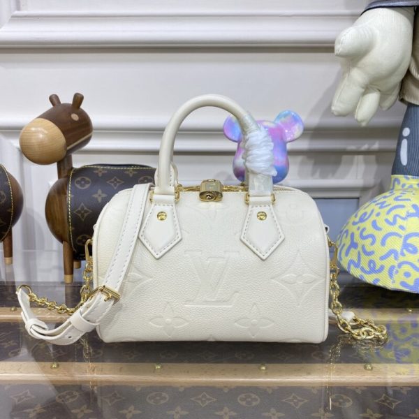 Louis Vuitton Speedy Bandouliere 20 blanc — réplique