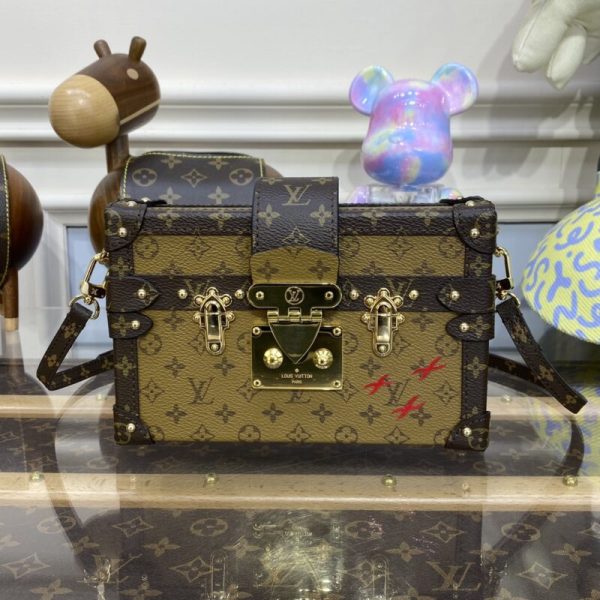 Louis Vuitton Petite Malle marron — réplique