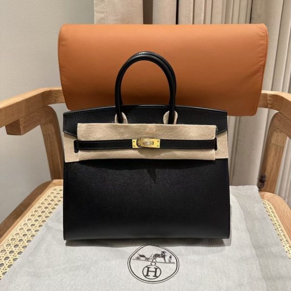 Hermès Birkin Epsom noir Noir doré — réplique