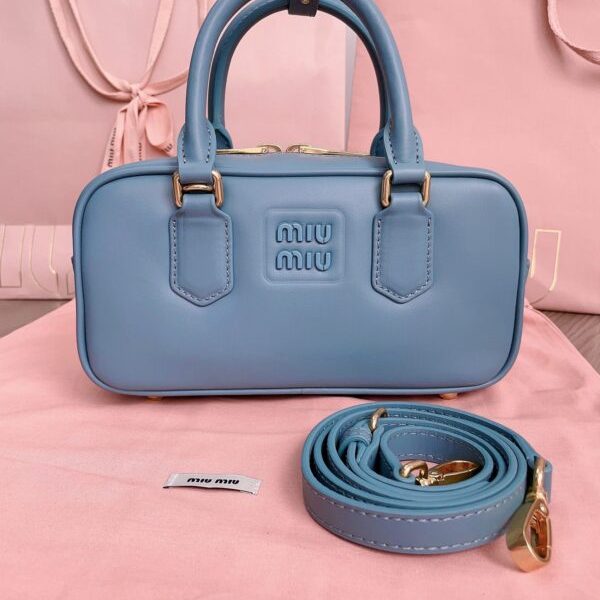 Miu Miu Arcadie petit format Full bleu — réplique