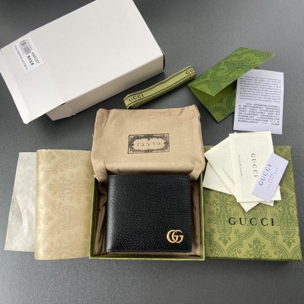 Gucci Marmont portefeuille noir — réplique