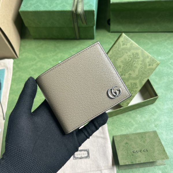 Gucci Marmont portefeuille gris — réplique