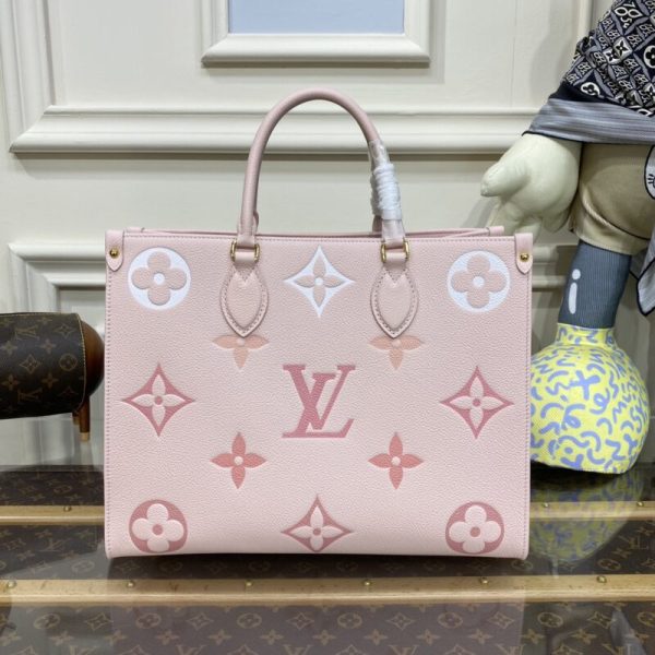 LV Onthego rose — réplique