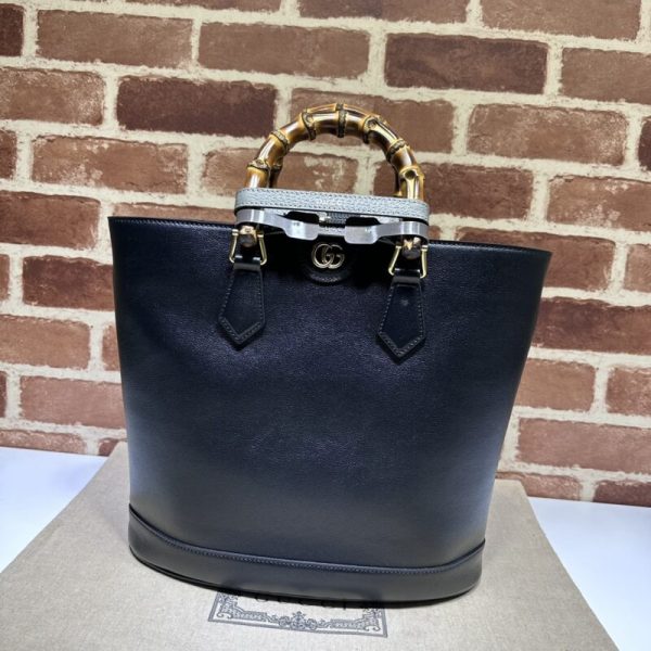 Gucci Diana moyen format cabas noir — réplique