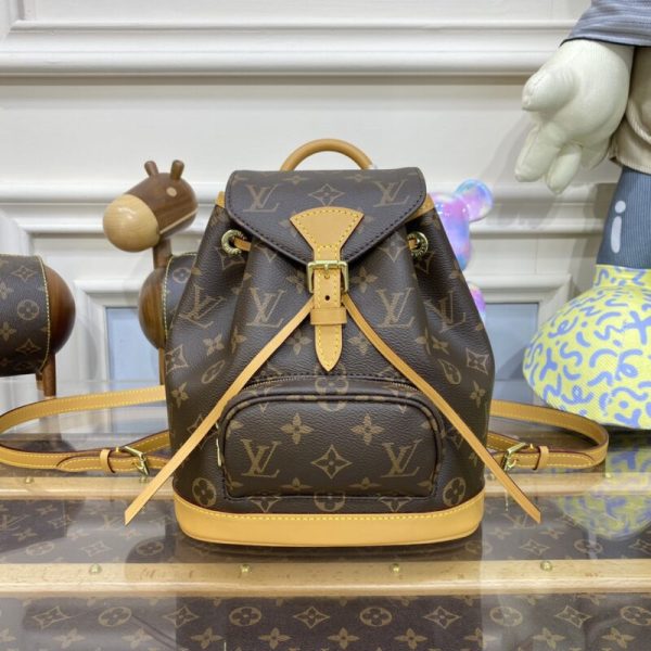 Louis Vuitton Montsouris marron — réplique