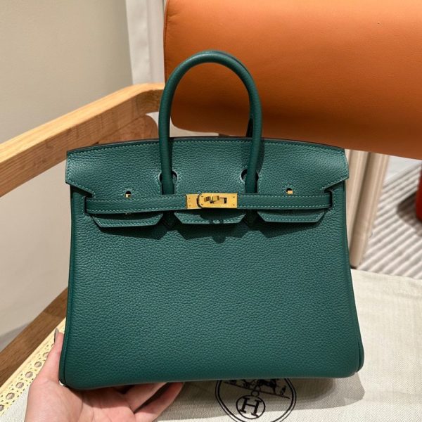 Hermès Birkin Peacock vert Togo — réplique