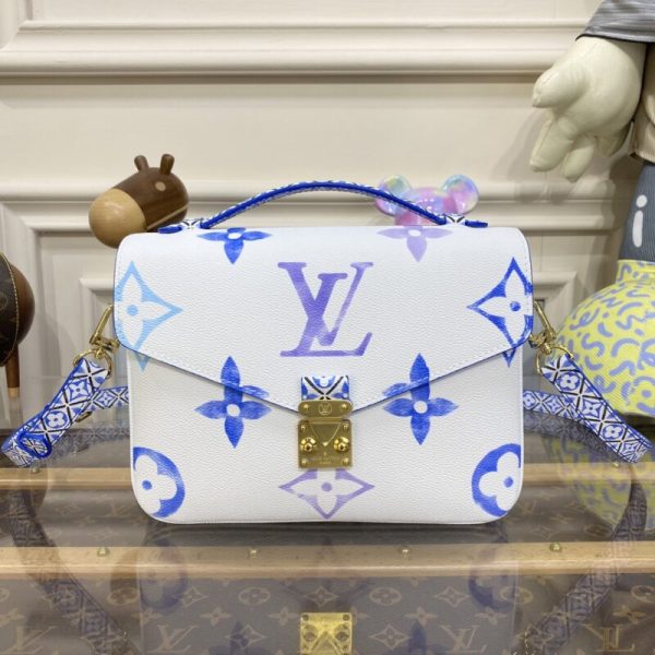Louis Vuitton Pochette Metis bleu — réplique