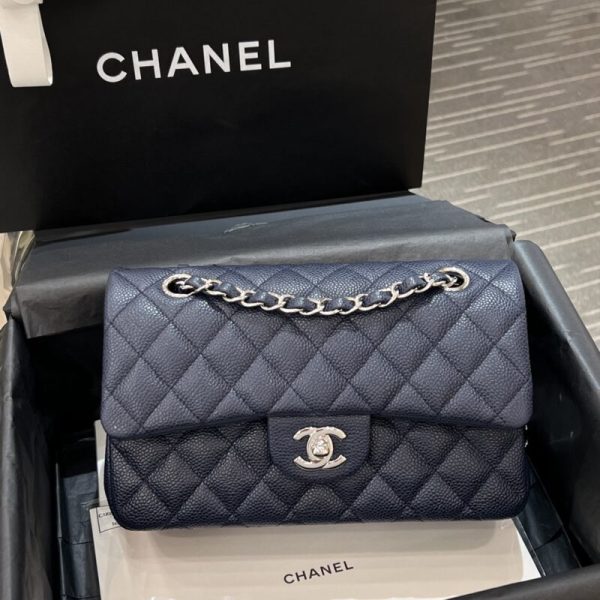 CHANEL Classic Flap 23cm Sea bleu — réplique