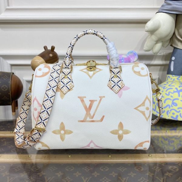 Louis Vuitton Speedy Bandouliere 25 Apricot — réplique