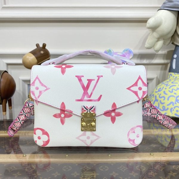 Louis Vuitton Pochette Metis rose — réplique