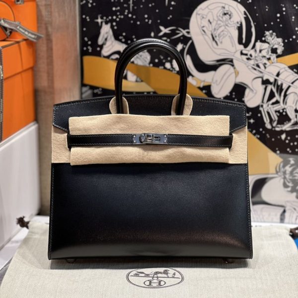 Hermès Birkin noir Box — réplique
