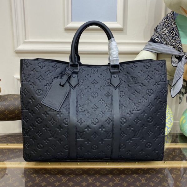 Louis Vuitton Sac Plat 24H grand format noir — réplique