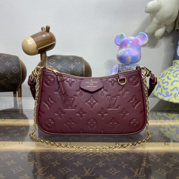 Louis Vuitton Easy pochette Bordeuax — réplique