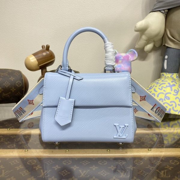 Louis Vuitton Cluny Mini bleu ciel — réplique