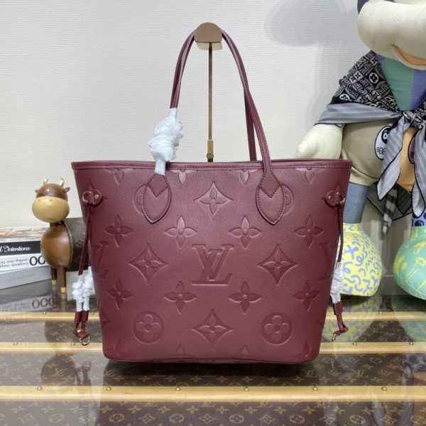 Louis Vuitton Neverfull MM Bordeaux — réplique