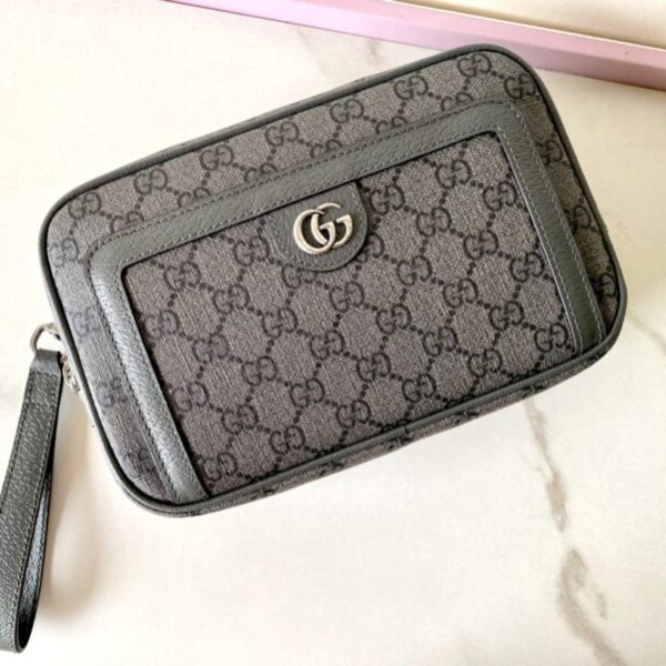 Gucci Ophidia GG pochette gris — réplique
