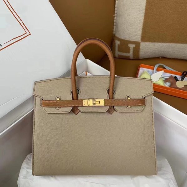 Hermès Birkin Trench marron Frosted — réplique