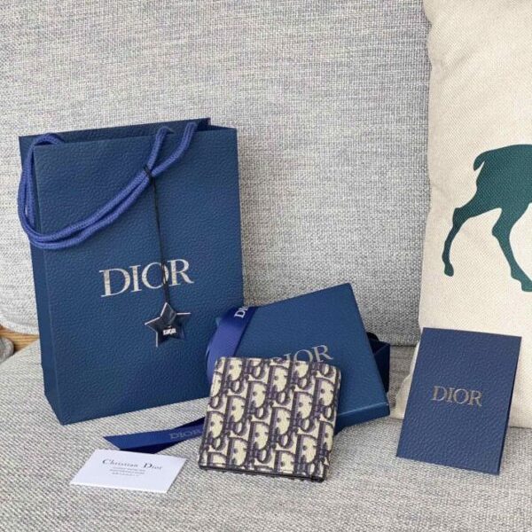 Dior Jacquard portefeuille — réplique