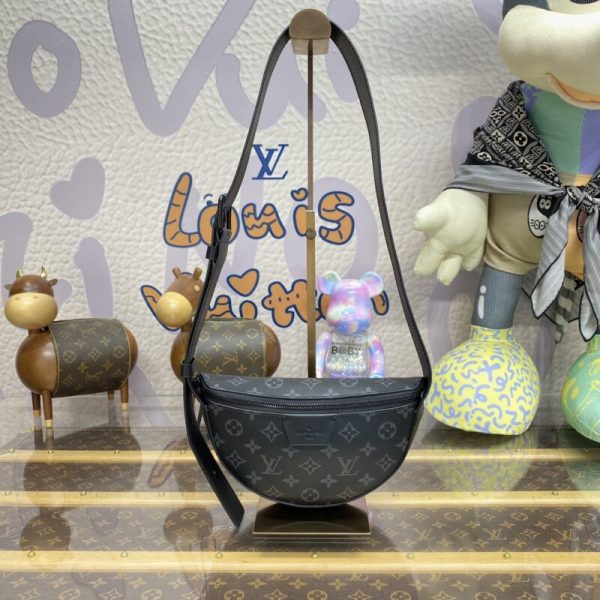 Louis Vuitton Moon à bandoulière noir — réplique