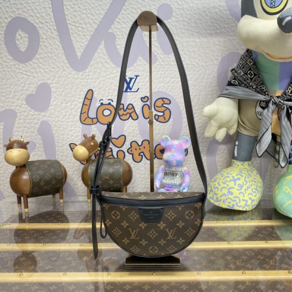 Louis Vuitton Moon à bandoulière marron — réplique
