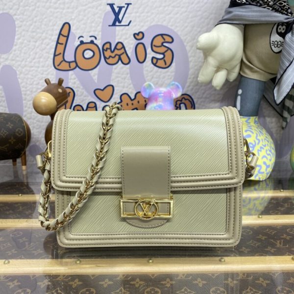 Louis Vuitton Dauphine Mini Beige — réplique