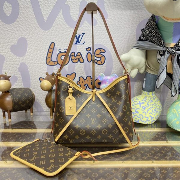 Louis Vuitton Carry All marron — réplique