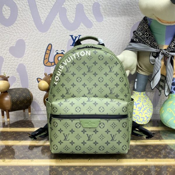 Louis Vuitton Discovery sac à dos vert — réplique