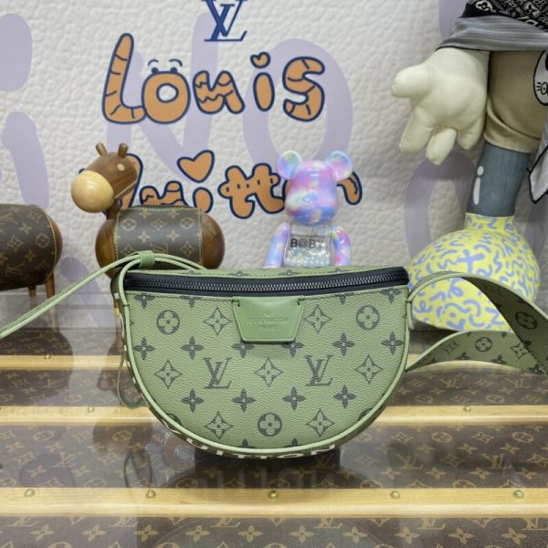 Louis Vuitton Moon à bandoulière vert — réplique