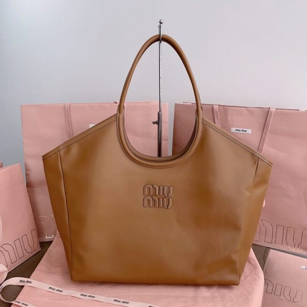 Miu Miu Ivy cabas marron — réplique