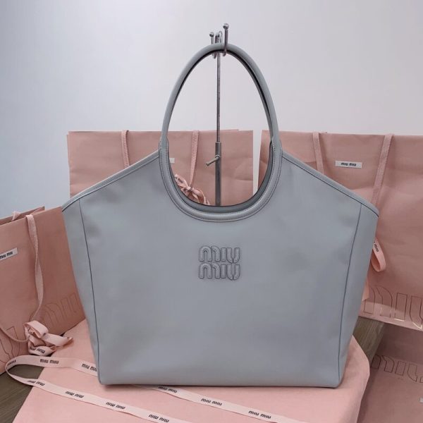 Miu Miu Ivy cabas gris — réplique