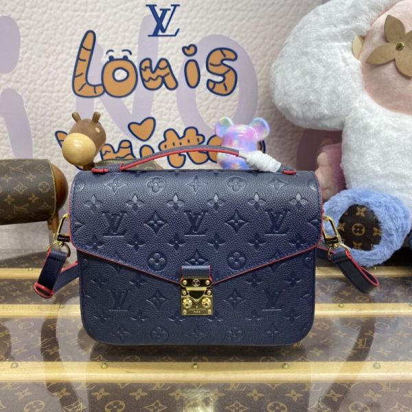 Louis Vuitton Pochette Metis Dark bleu — réplique