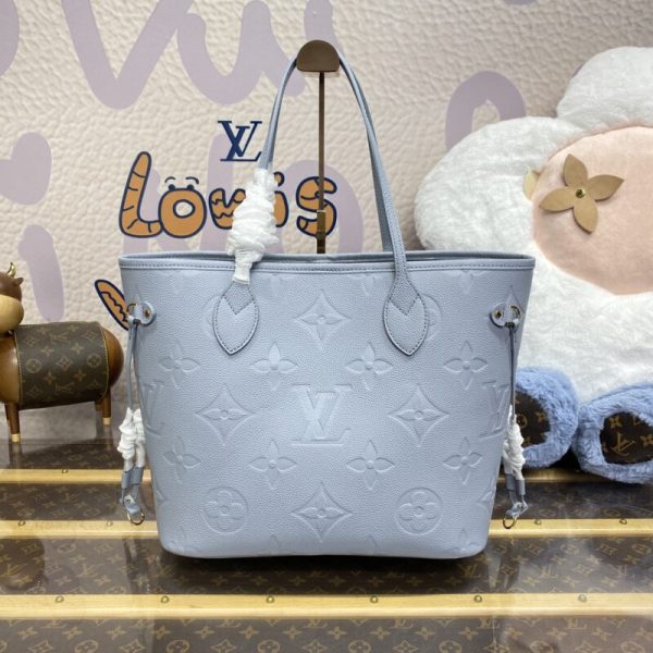Louis Vuitton Neverfull MM bleu ciel — réplique