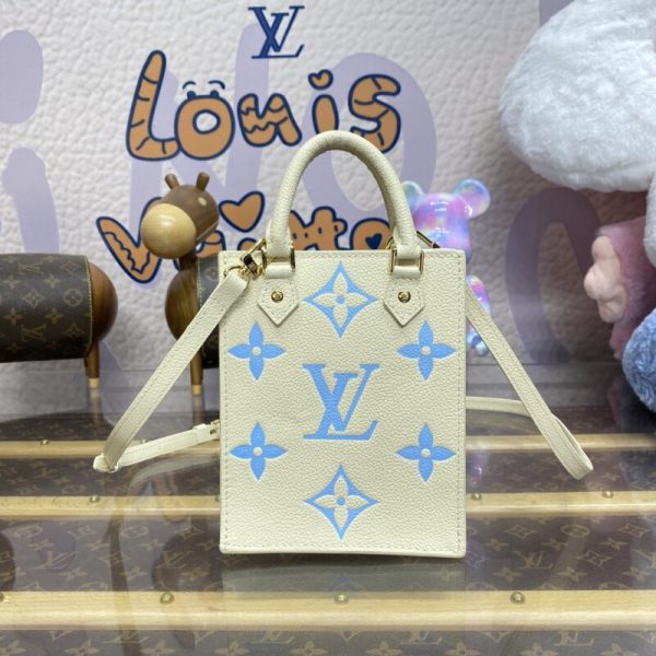Louis Vuitton Sac Plat Petit bleu — réplique