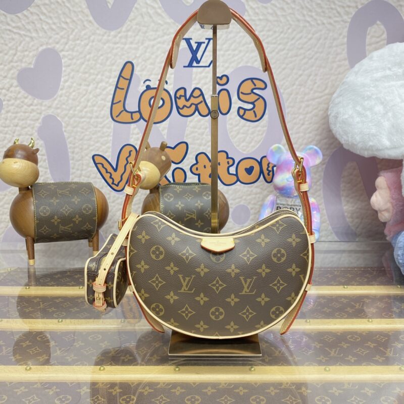 Louis Vuitton Croissant marron — réplique