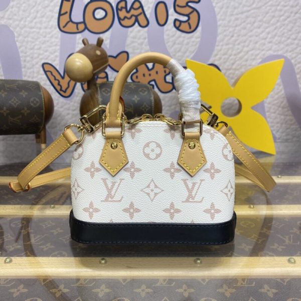 Louis Vuitton Alma Nano blanc — réplique