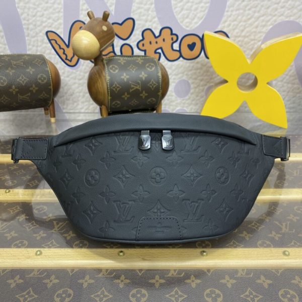 Louis Vuitton Bumbag Discovery noir toile — réplique
