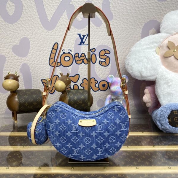 Louis Vuitton Croissant Denim — réplique