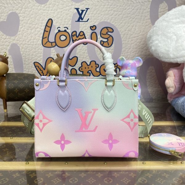 LV Onthego violet — réplique