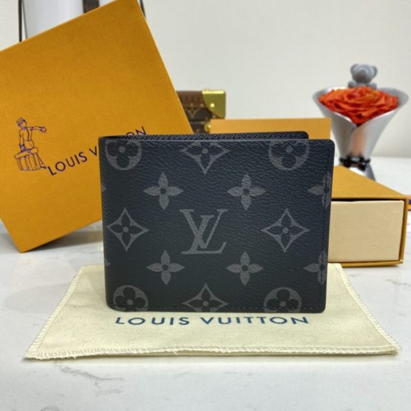 Louis Vuitton Multiple portefeuille noir — réplique