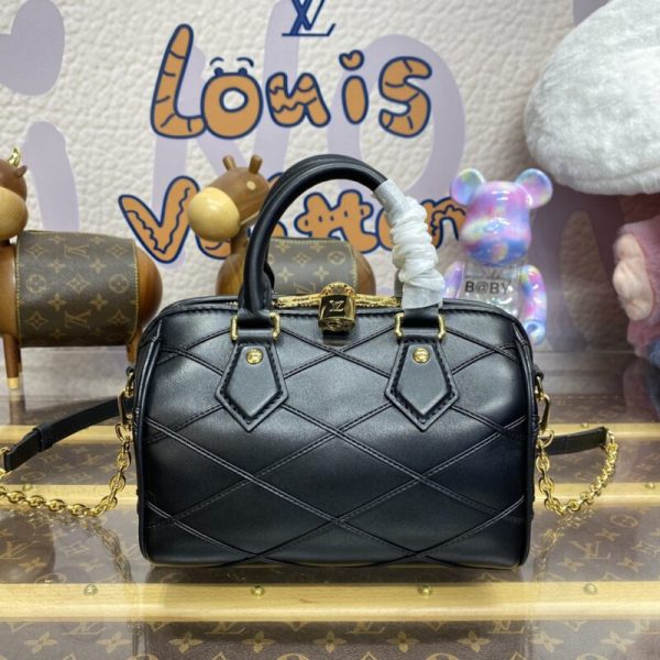 Louis Vuitton Speedy Bandouliere 20 noir — réplique