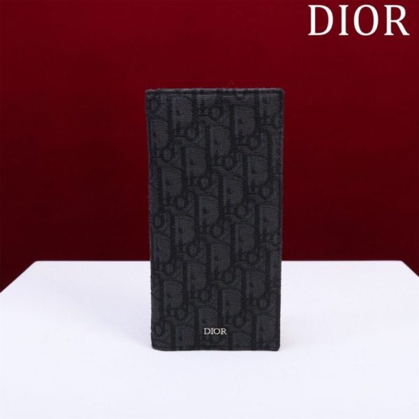Dior Jacquard Long portefeuille — réplique