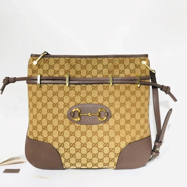 Sac porté épaule Gucci GHW Horsebit 1955 — réplique