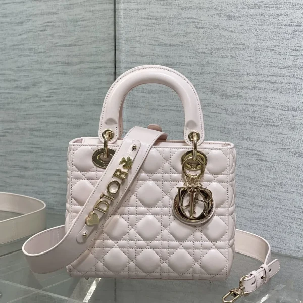 Modèle Dior Saddle petit format coloris rose coloris — réplique