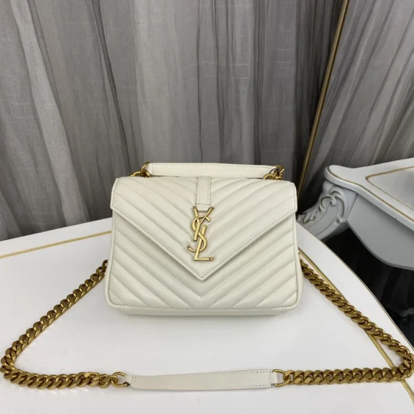 Sac Saint Laurent format moyen College cuir bandoulière — réplique