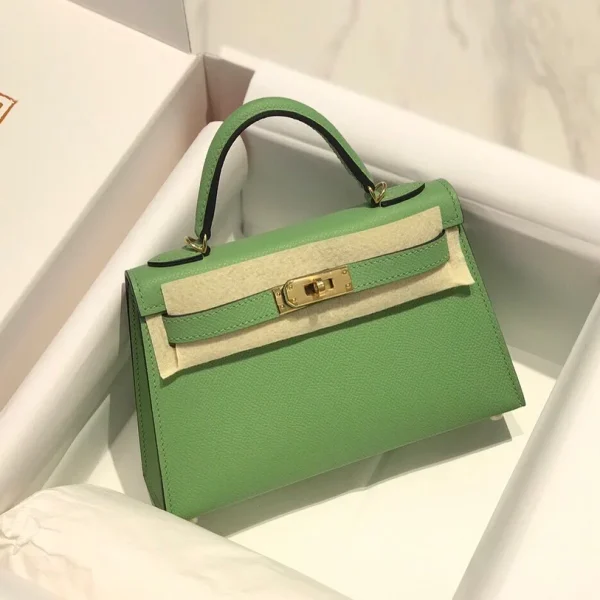 Modèle HN mini 20 coloris vert finitions dorées — réplique