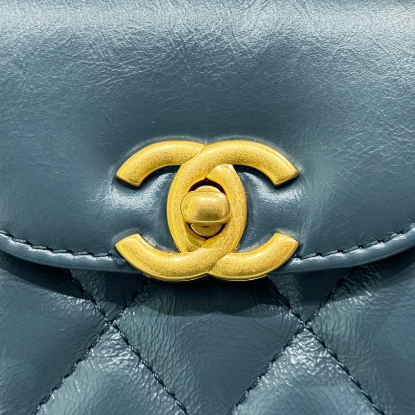 CHANEL 23k Kelly gris-bleu — réplique – Image 4