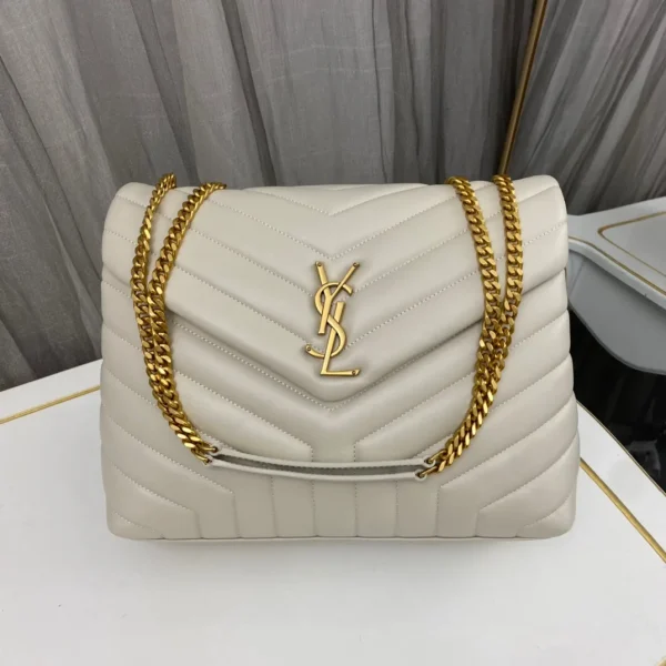 Sac Saint Laurent SM LOULOU Monogram matelassé cuir — réplique