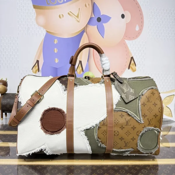 Modèle Louis Vuitton Keepall Bandoulière 50 Autres Toiles Monogram — réplique