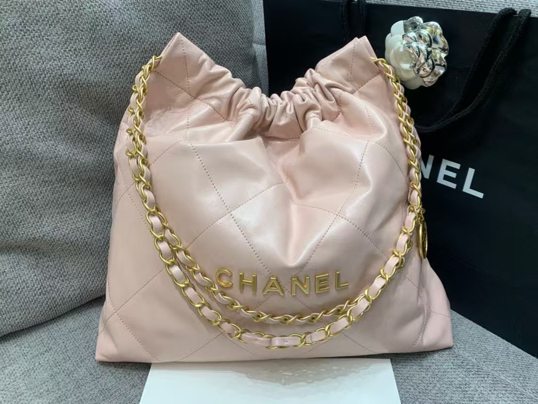 Chanel 22 moyen format sac Pale rose — réplique – Image 6