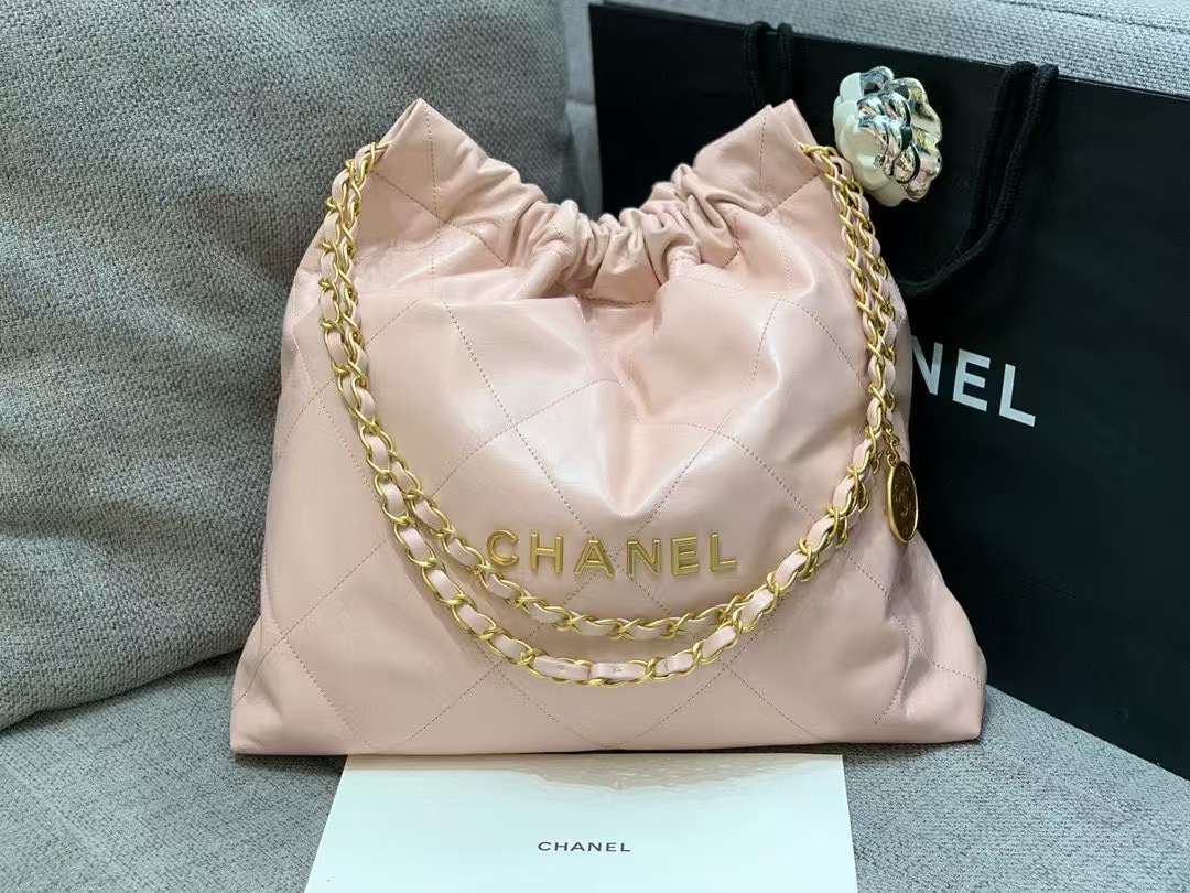 Chanel 22 moyen format sac Pale rose — réplique – Image 7